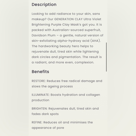 Generation Clay Mask ❤️ - Picture 3 of 3